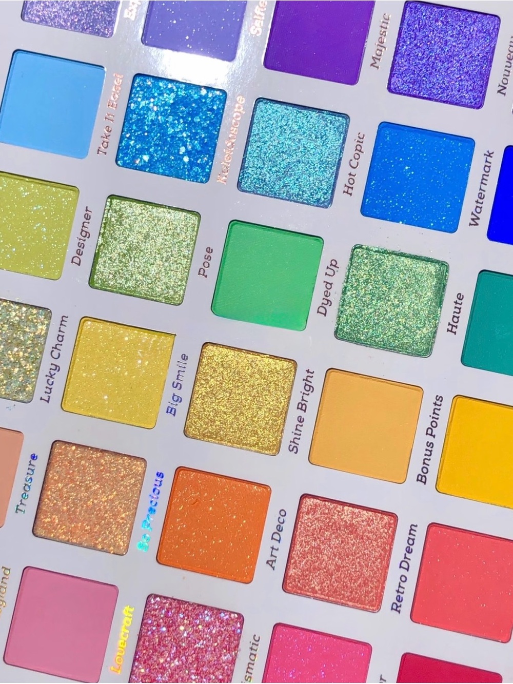 ColourPop Fade into Hue Eyeshadow Palette - 30 Shades Pressed Powder - Picture 2 of 2